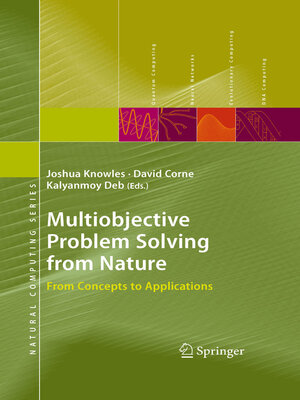 cover image of Multiobjective Problem Solving from Nature